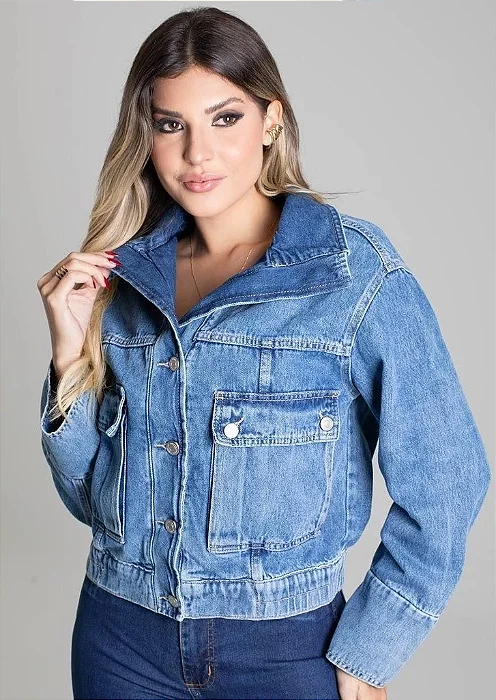 Jaqueta Jeans Sawary