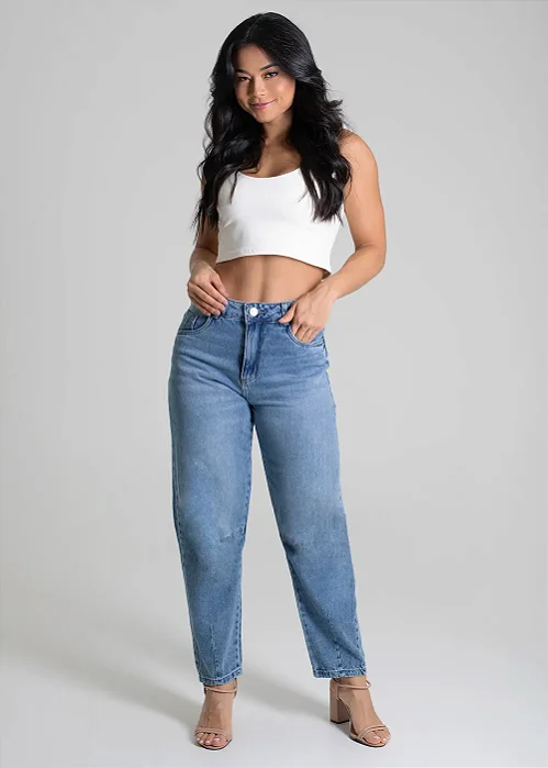 Calça Jeans Sawary Barrel