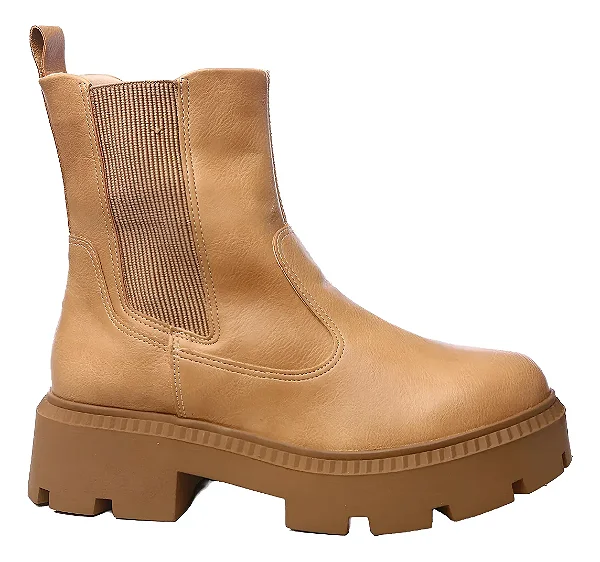Bota Quiz Coturno Tratorado Feminino