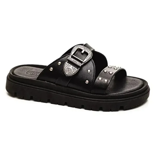 Sandália Feminina Fivela Macia Moleca