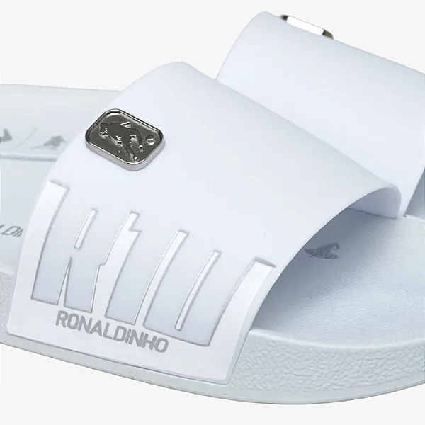 Chinelo Slide Branco R10 Rider