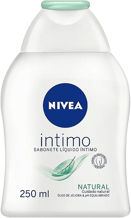 Sabonete Líquido Íntimo Nivea Natural - 250ml