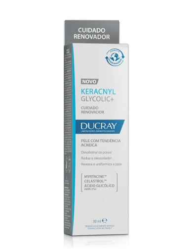 Ducray Keracnyl Glycolic+ Cuidado Renovador - 30ml