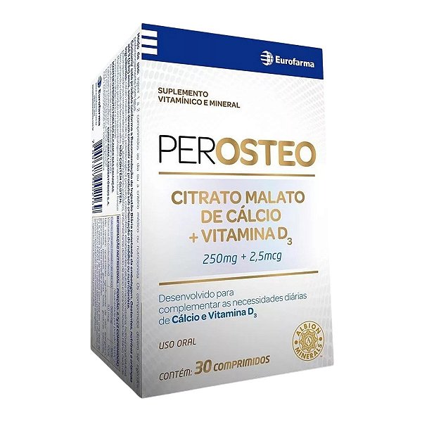 Suplemento Vitamínico Perosteo - 30cpr