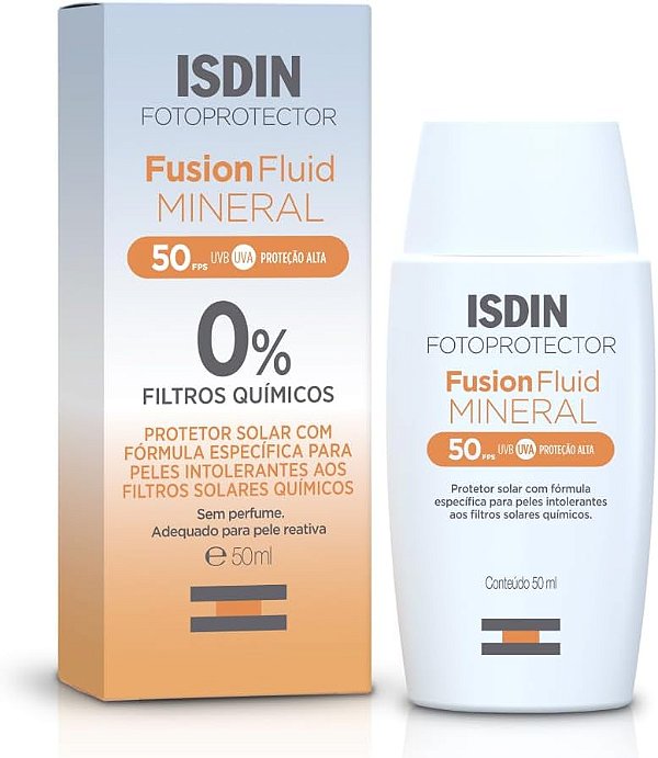 ISDIN Fotoprotector Fusion Fluid Mineral FPS 50 50ml