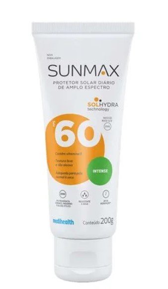 Protetor Solar Sunmax Intense FPS60 - 200g