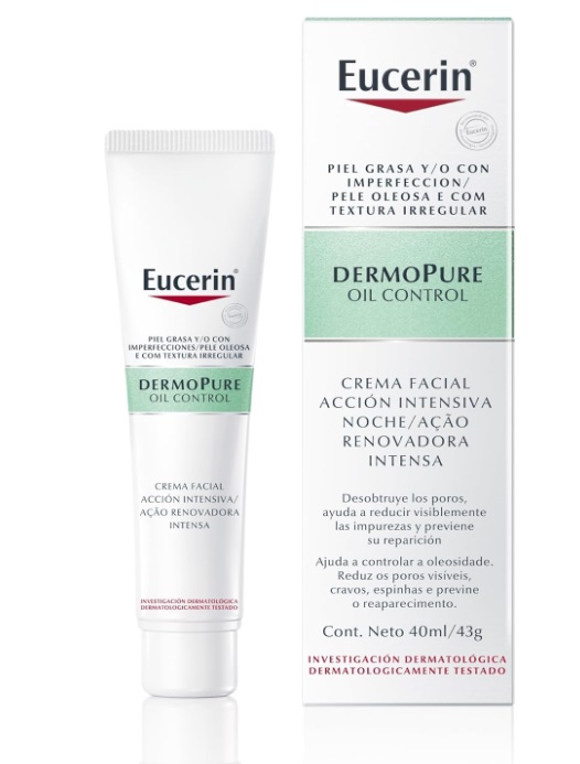 Eucerin Creme Facial Dermo Pure Oil Control 40ml
