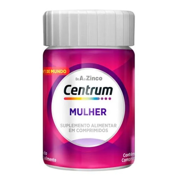Suplemento Alimentar Centrum Mulher 30cpr