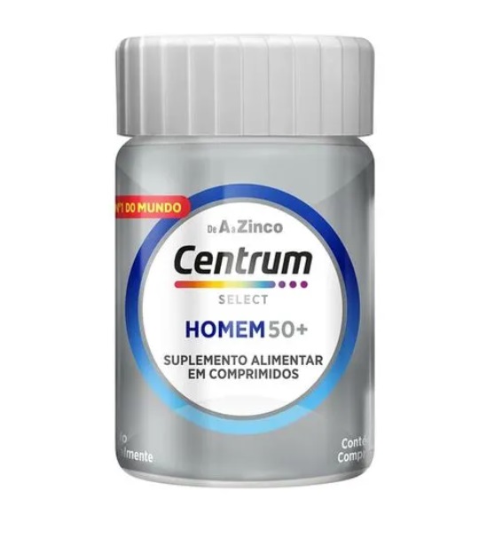 Suplemento Alimentar Centrum Homem 50+ 30cpr