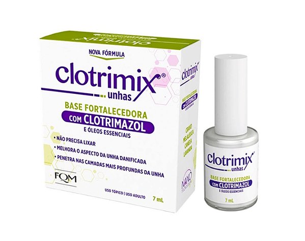 Clotrimix Unhas Base Fortalecedora 7ml