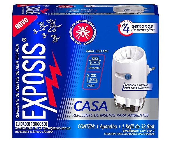 Exposis Casa Repelente de Insetos para Ambientes