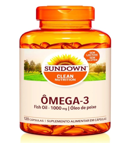 Sundown Ômega-3 Fish Oil 1000mg 120cps