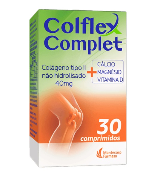 Suplemento Alimentar Colflex Complet 30cpr