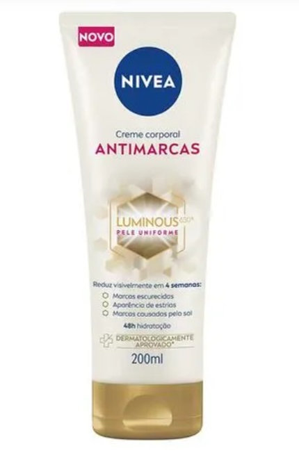 Nivea Luminous 630 Creme Corporal Antimarcas 200ml