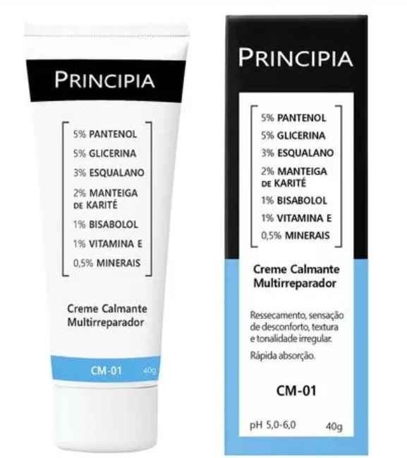 Principia Creme Calmante MultiReparador CM-01 40g