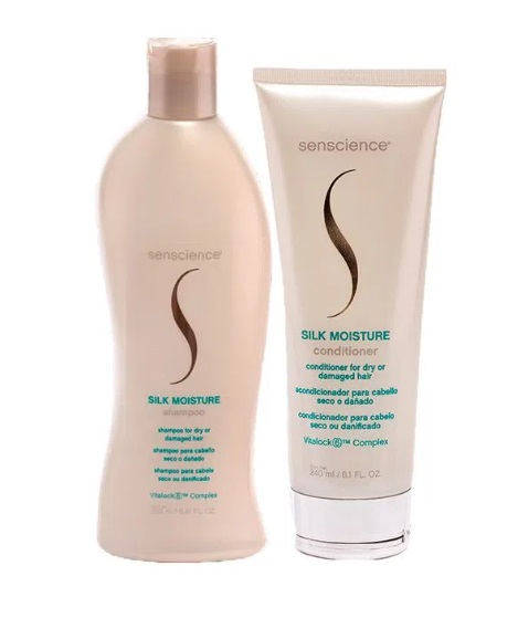 Senscience Kit Silk Moisture Shampoo 280ml + Condicionador 240ml