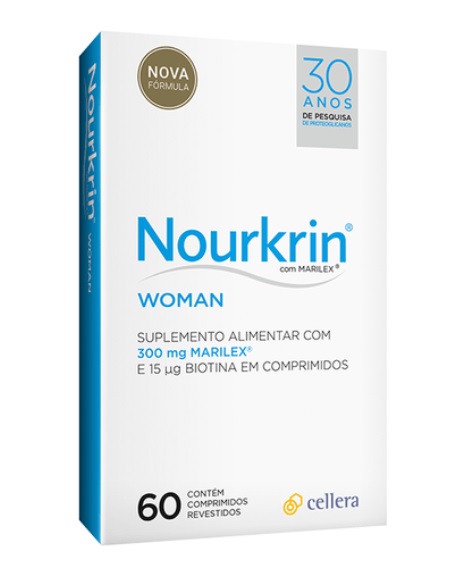 Suplemento Alimentar Nourkrin Woman 60cpr revestidos
