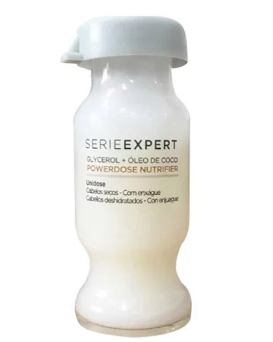 Ampola Capilar Powerdose Nutrifier Glycerol + Óleo de Coco Loreal Professional