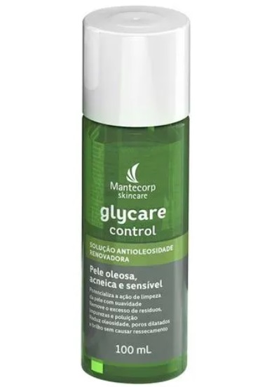 Glycare Control Solução Antioleosidade Renovadora Mantecorp 100ml