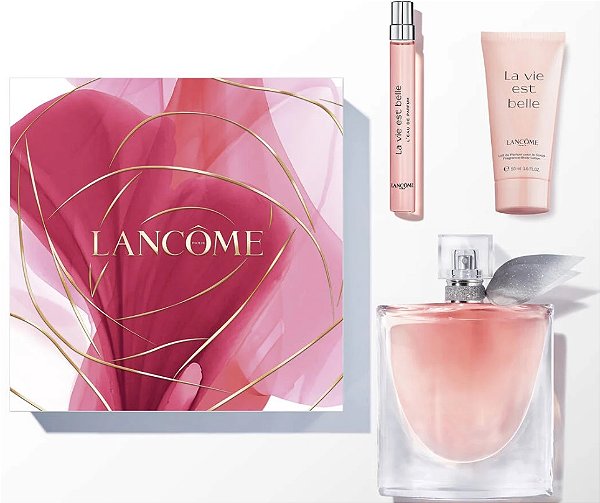 Coffret La Vie Est Belle Eau de Parfum 100ml + 10ml + Body Lotion 50ml