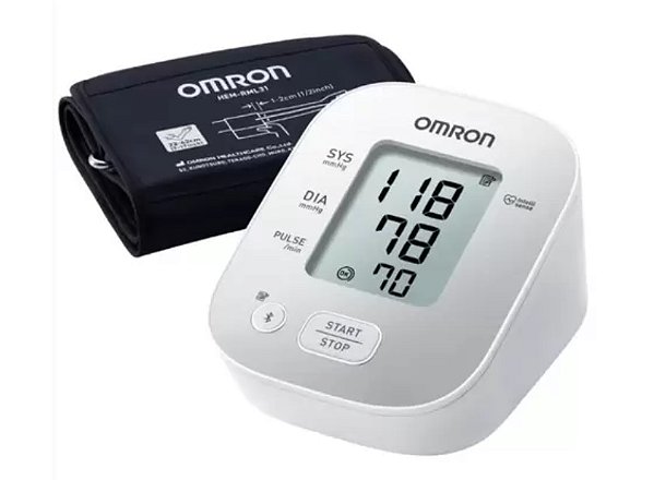 Omron Monitor de Pressão Arterial de Braço HEM-7144T2