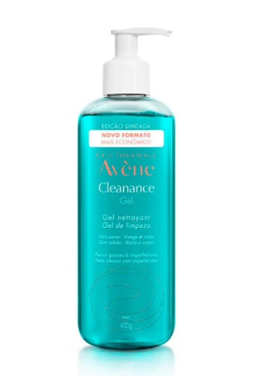 Avene Cleanance Gel de Limpeza Pele Oleosa e Sensível 400ml
