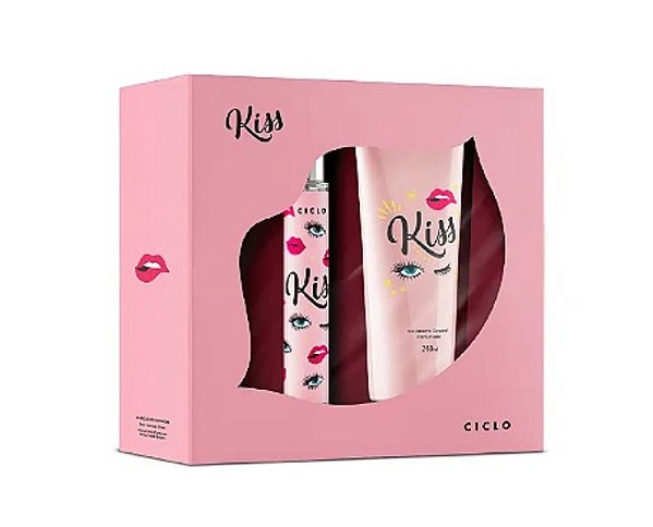 Ciclo Kiss Deo Colônia e Hidratante Corporal