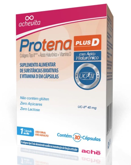Colágeno Tipo II Protena Plus D Aché 30cps