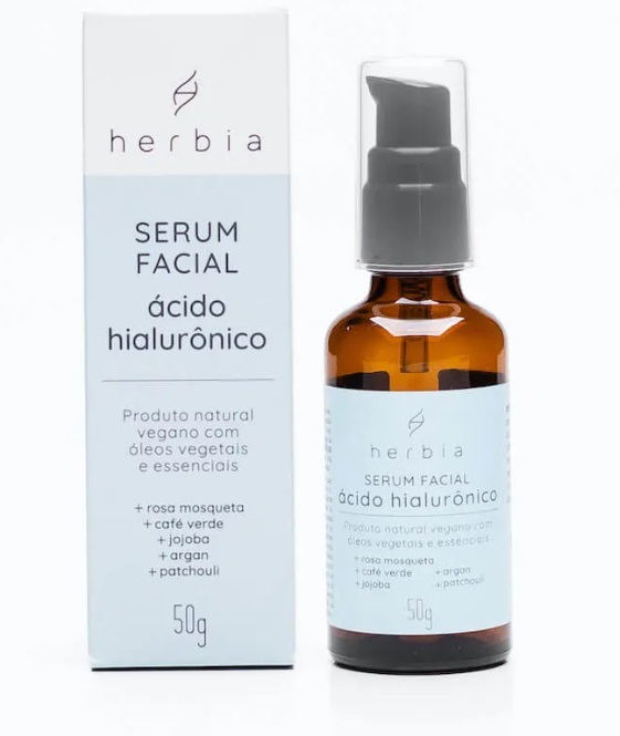 Serum Facial Acido Hialuronico Herbia 50g