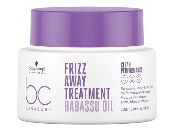 Bonacure Máscara Anti Frizz Away Schwarzkopf 200ml
