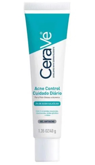 Cerave Gel Acne Control Cuidado Diário 40ml