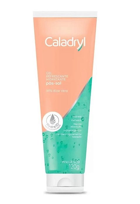 Caladryl Gel Refrescante Pós Sol Aloe Vera 120g
