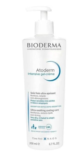 Atoderm Intensive Gel Creme de Hidratação Intensa 200ml