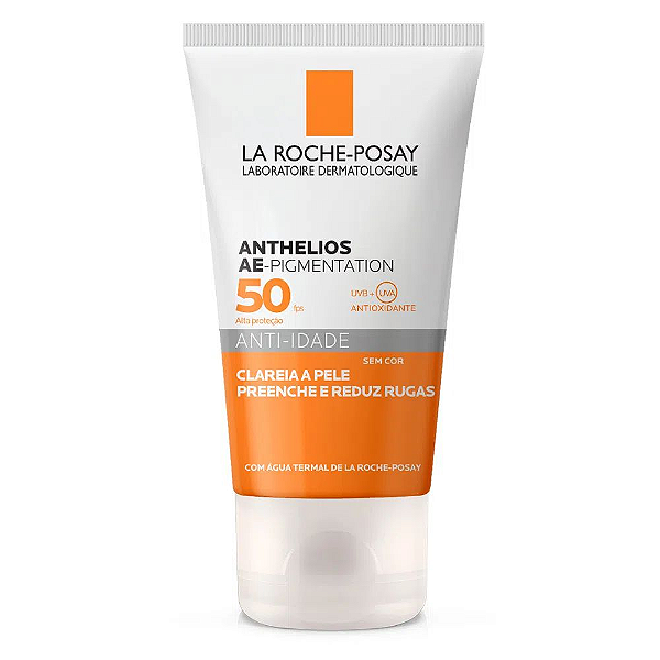 Anthelios Ae-Pigmentation FPS 50 - Protetor Solar Anti-Idade La Roche Posay - Sem cor 40g