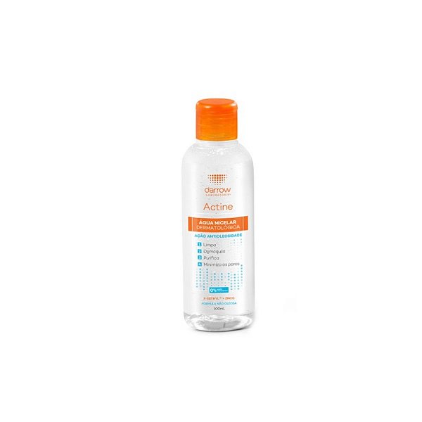 Água Micelar Actine Dermatológica Darrow 100ml