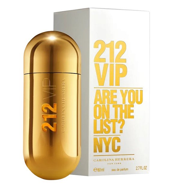 212 Vip Carolina Herrera Eau de Parfum Feminino 80ml