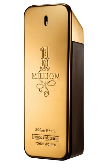 1 Million Paco Rabanne Masculino Eau de Toilette 200ml