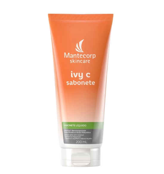 Ivy C Sabonete Líquido 200ml Mantecorp