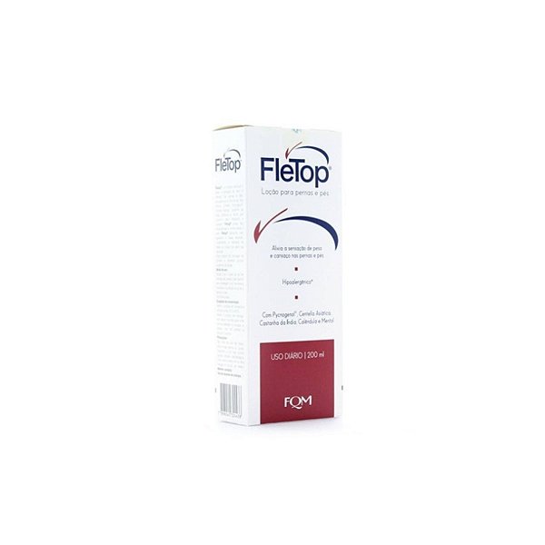 FleTop Hidratante para Pés e Pernas  FQM - 200ml