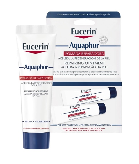 Eucerin Creme Reparador Intensivo Aquaphor 2 unidades
