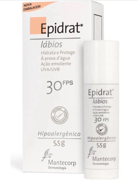 Epidrat Hidratante Labial FPS30 Mantecorp 5,5g