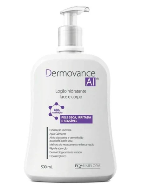 Dermovance AI Loção Hidratante Corpo e Rosto 500ml