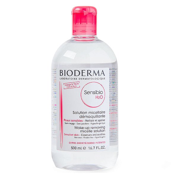 Demaquilante Bioderma Sensibio H2O - Solution Micellaire - 500ml