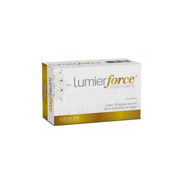 Lumier Force Suplemento Alimentar 30 Cápsulas