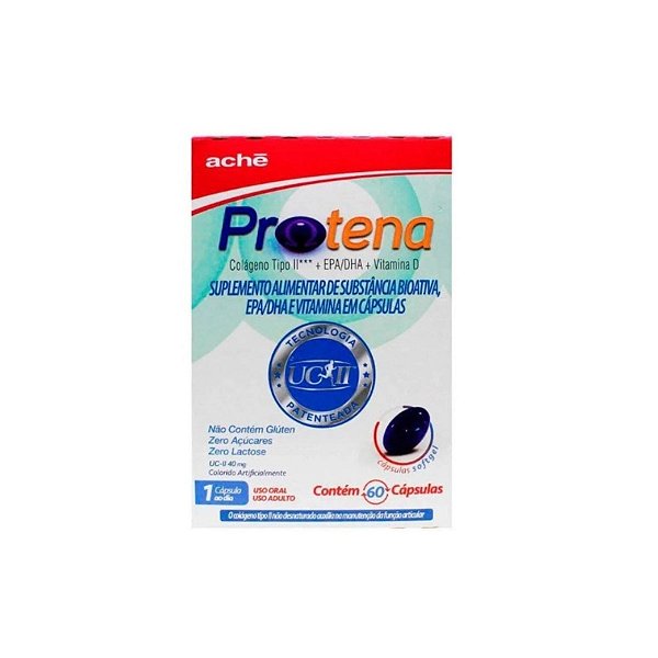 Suplemento Alimentar Protena Colágeno Não Hidrolisado Tipo II 60cps
