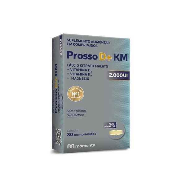 Suplemento Alimentar Prosso D+ KM 2.000UI 30cpr