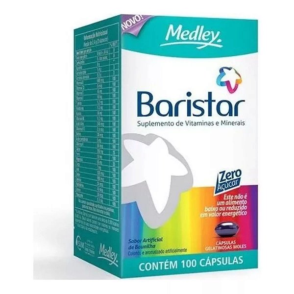 Suplemento Alimentar Baristar 100 caps
