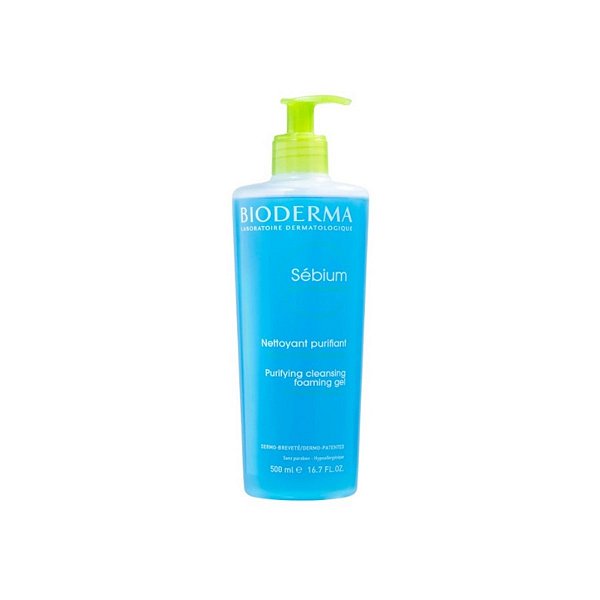 Sébium Gel Moussant Gel de Limpeza Bioderma 500ml