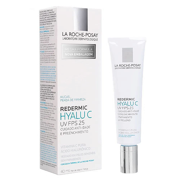 Redermic Hyalu C UV FPS 25 La Roche Posay  Rejuvenescedor Facial  40ml