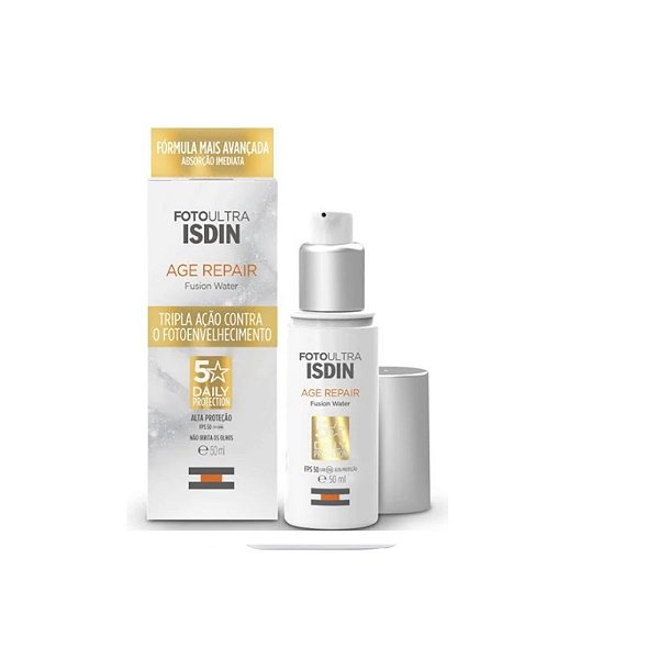 Protetor Solar Facial Isdin Foto Ultra Age Repair FPS50 50ml